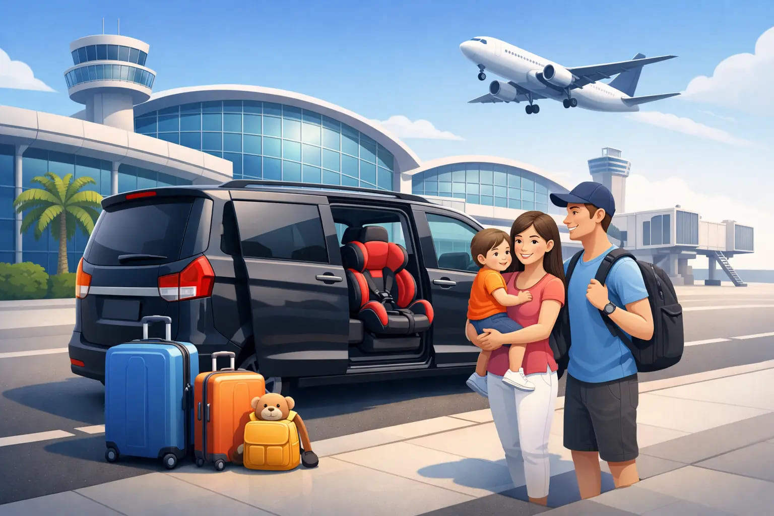 Airport Transfer with child in Turkey